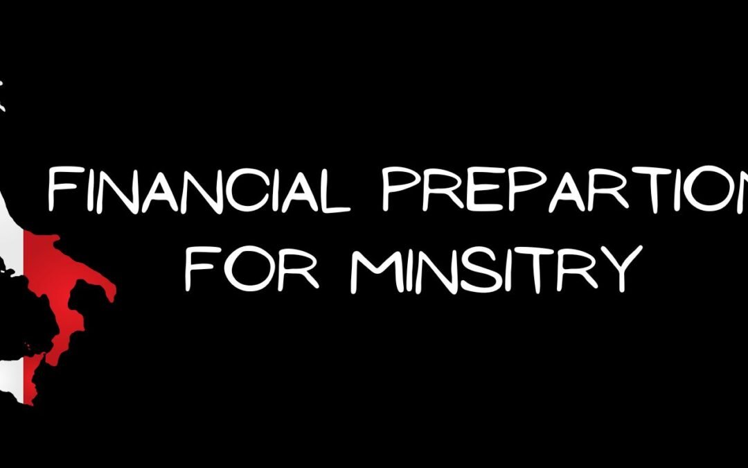 Financial Preparation for Ministry